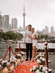  Toronto Proposal: Epic Decor & Engagement Photoshoot