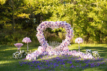  Will You Marry Me Floral Heart Arch - Toronto Proposal Package